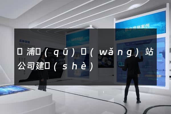 楊浦區(qū)網(wǎng)站公司建設(shè)