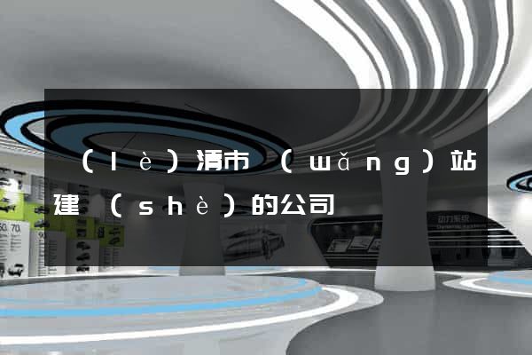 樂(lè)清市網(wǎng)站建設(shè)的公司