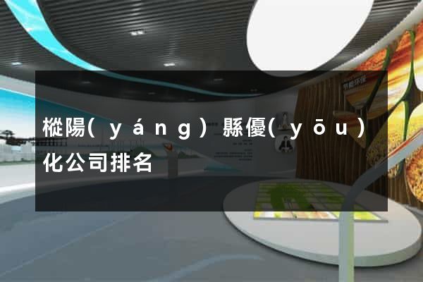 樅陽(yáng)縣優(yōu)化公司排名