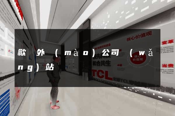 歙縣外貿(mào)公司網(wǎng)站
