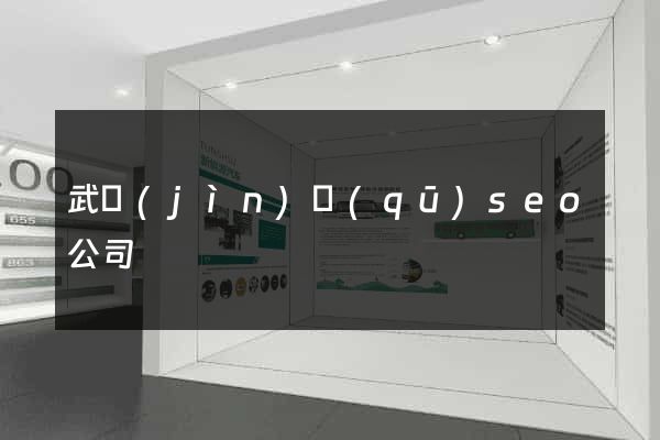 武進(jìn)區(qū)seo公司