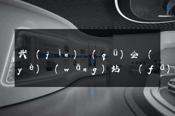 武進(jìn)區(qū)企業(yè)網(wǎng)站開發(fā)