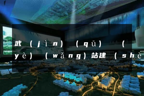 武進(jìn)區(qū)專業(yè)網(wǎng)站建設(shè)