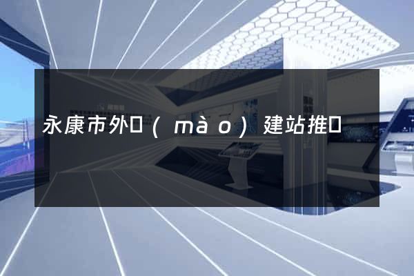 永康市外貿(mào)建站推廣