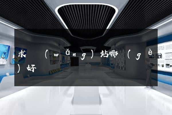 求職網(wǎng)站哪個(gè)好