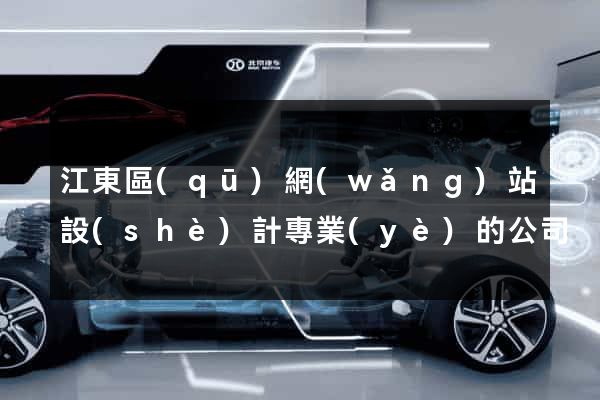 江東區(qū)網(wǎng)站設(shè)計專業(yè)的公司