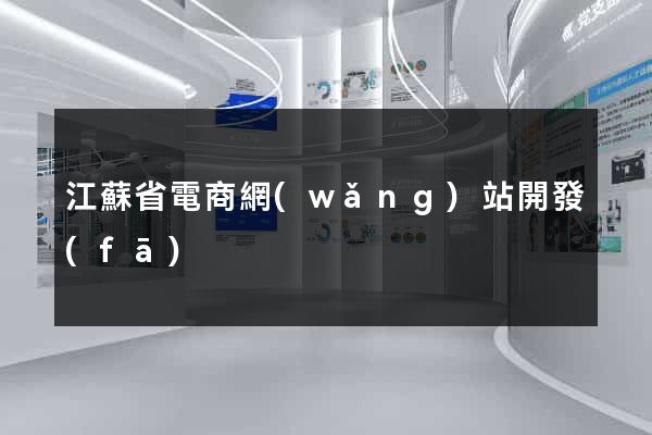 江蘇省電商網(wǎng)站開發(fā)