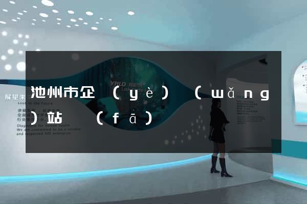池州市企業(yè)網(wǎng)站開發(fā)