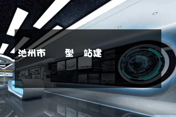 池州市營銷型網站建設