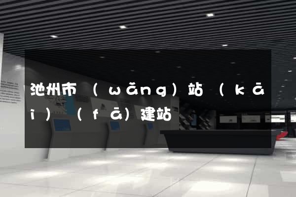 池州市網(wǎng)站開(kāi)發(fā)建站