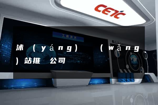 沭陽(yáng)縣網(wǎng)站推廣公司
