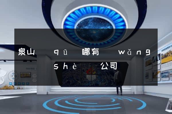 泉山區(qū)哪有網(wǎng)頁設(shè)計公司