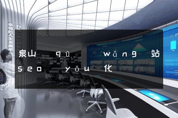 泉山區(qū)網(wǎng)站seo優(yōu)化