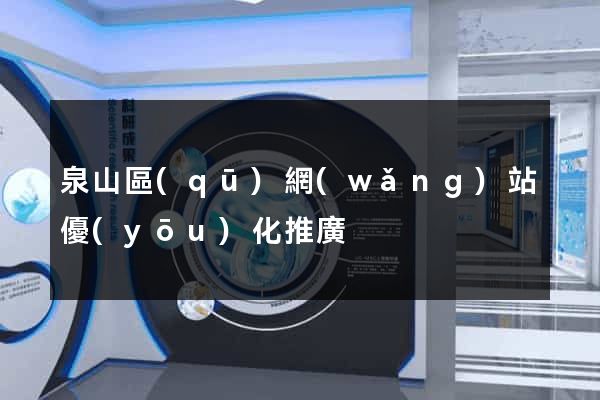 泉山區(qū)網(wǎng)站優(yōu)化推廣