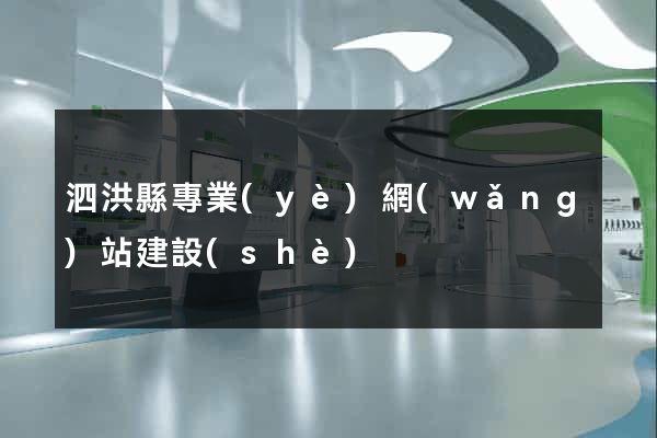 泗洪縣專業(yè)網(wǎng)站建設(shè)