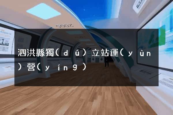 泗洪縣獨(dú)立站運(yùn)營(yíng)
