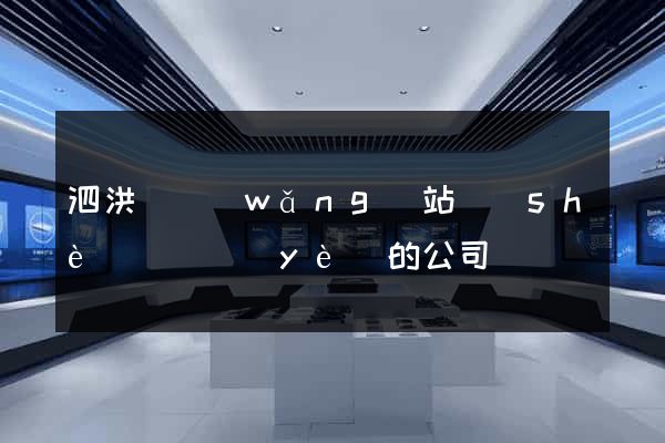 泗洪縣網(wǎng)站設(shè)計專業(yè)的公司