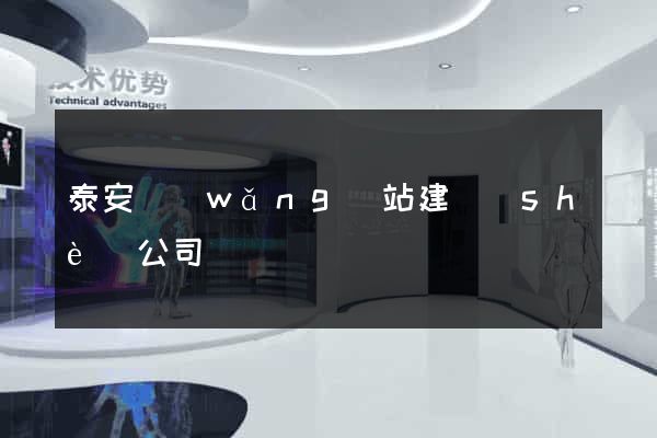 泰安網(wǎng)站建設(shè)公司