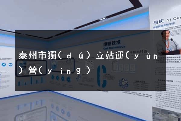 泰州市獨(dú)立站運(yùn)營(yíng)