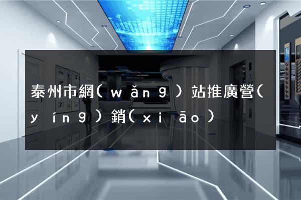 泰州市網(wǎng)站推廣營(yíng)銷(xiāo)