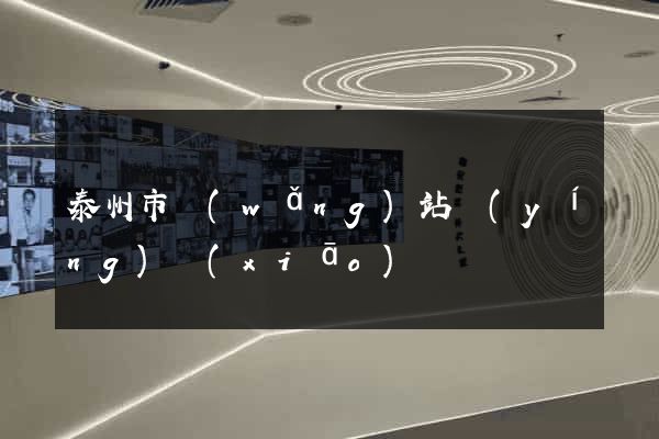 泰州市網(wǎng)站營(yíng)銷(xiāo)