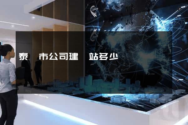 泰興市公司建網站多少錢