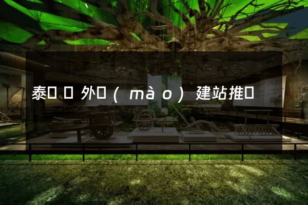 泰順縣外貿(mào)建站推廣