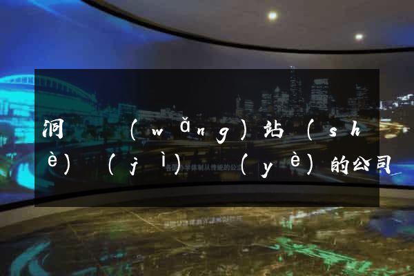 洞頭縣網(wǎng)站設(shè)計(jì)專業(yè)的公司