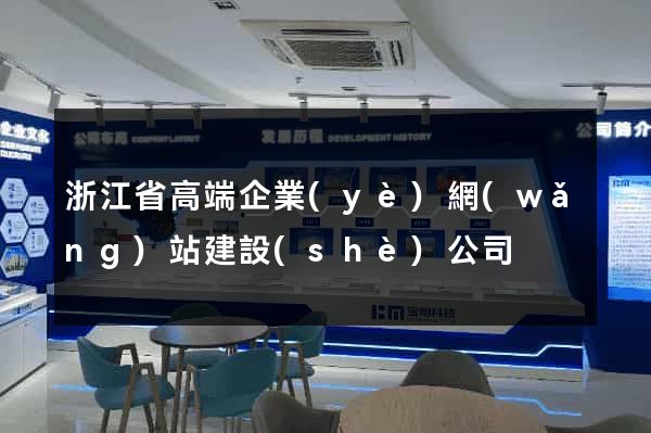 浙江省高端企業(yè)網(wǎng)站建設(shè)公司
