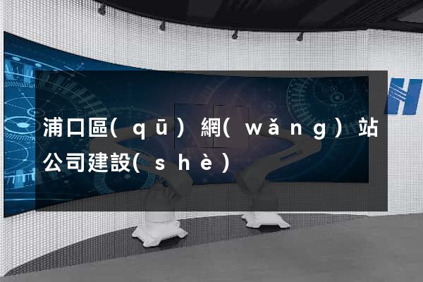 浦口區(qū)網(wǎng)站公司建設(shè)