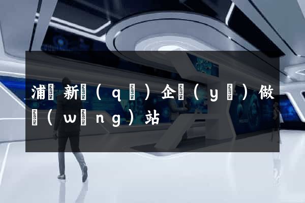 浦東新區(qū)企業(yè)做網(wǎng)站