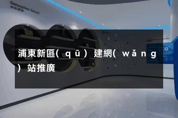 浦東新區(qū)建網(wǎng)站推廣