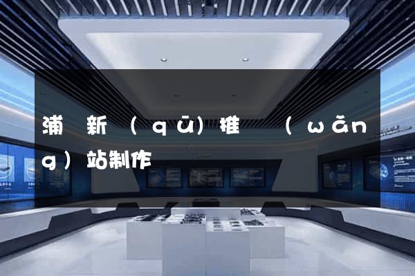 浦東新區(qū)推廣網(wǎng)站制作