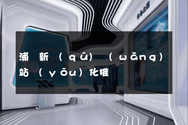 浦東新區(qū)網(wǎng)站優(yōu)化推廣