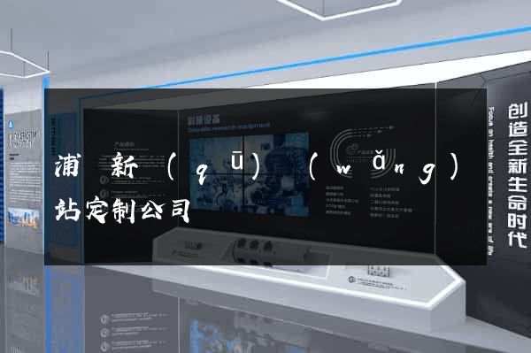 浦東新區(qū)網(wǎng)站定制公司