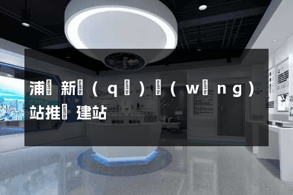 浦東新區(qū)網(wǎng)站推廣建站