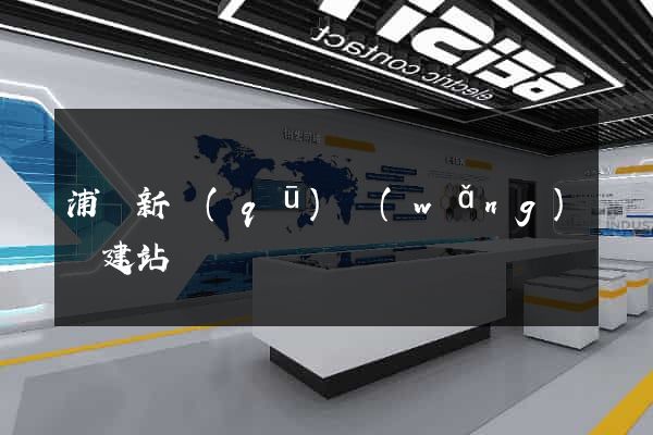 浦東新區(qū)網(wǎng)絡建站