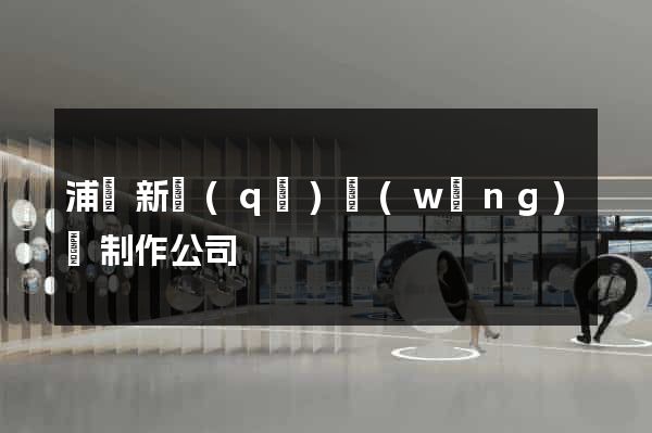 浦東新區(qū)網(wǎng)頁制作公司