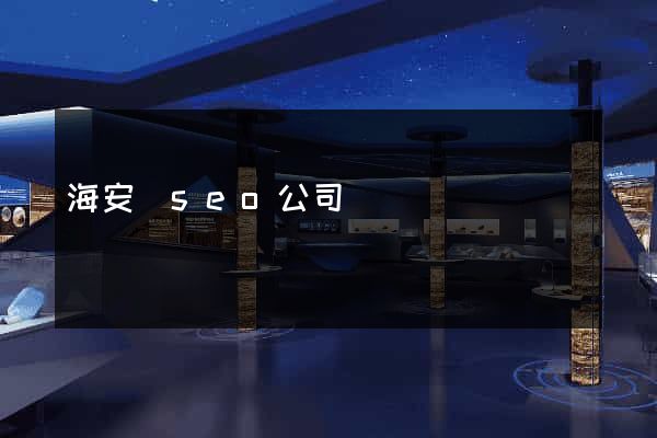 海安縣seo公司