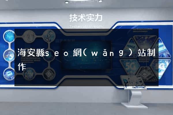 海安縣seo網(wǎng)站制作