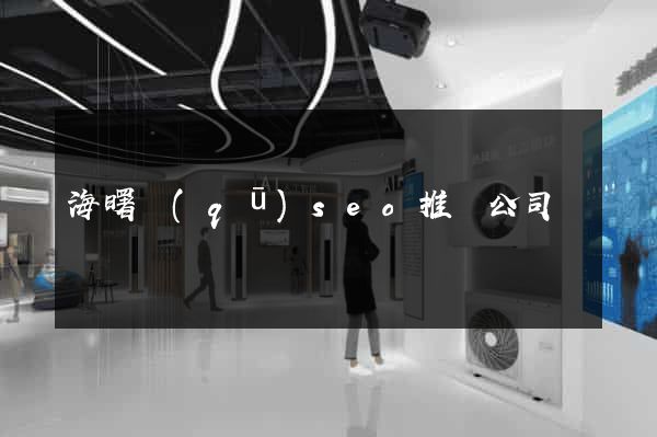 海曙區(qū)seo推廣公司