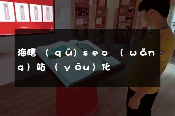 海曙區(qū)seo網(wǎng)站優(yōu)化