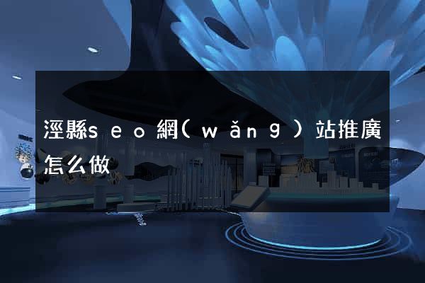 涇縣seo網(wǎng)站推廣怎么做