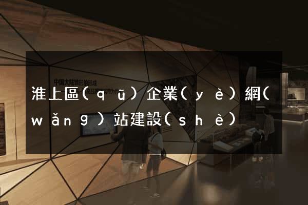 淮上區(qū)企業(yè)網(wǎng)站建設(shè)
