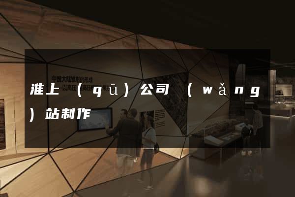 淮上區(qū)公司網(wǎng)站制作