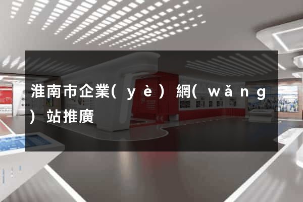 淮南市企業(yè)網(wǎng)站推廣
