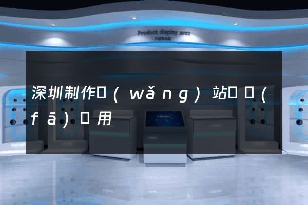 深圳制作網(wǎng)站開發(fā)費用