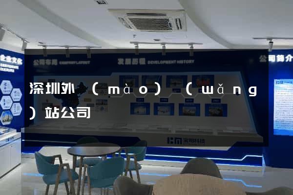 深圳外貿(mào)網(wǎng)站公司