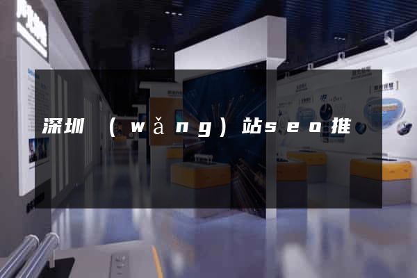 深圳網(wǎng)站seo推廣