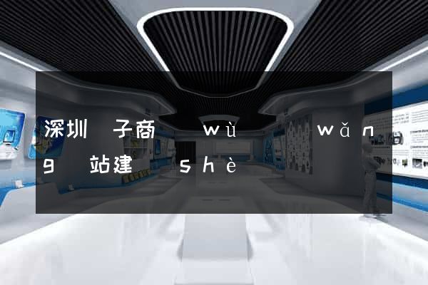 深圳電子商務(wù)網(wǎng)站建設(shè)